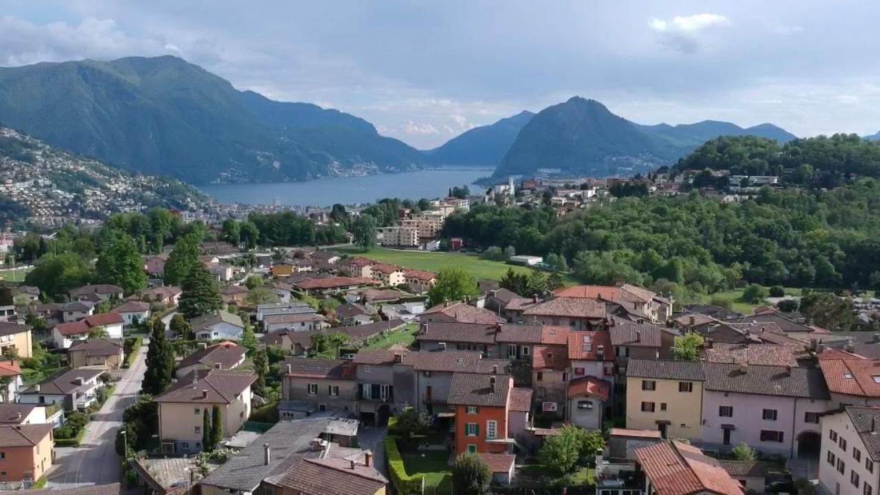 Comano Lugano Ticino - B&B Walterina Экстерьер фото